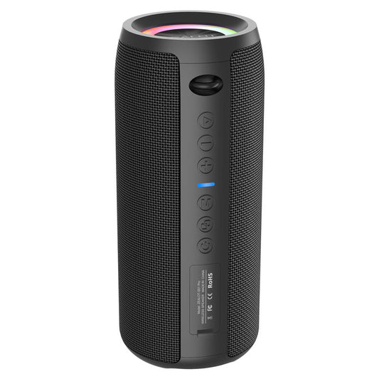 New wireless bluetooth speaker portable with light waterproof subwoofer stereo