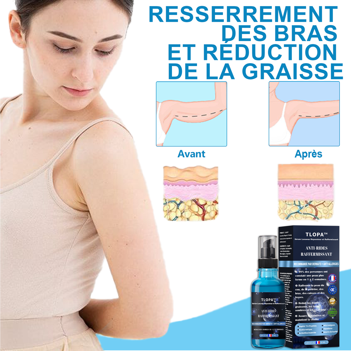 Il ne reste plus que 5 bouteilles ! Nous vous offrons une réduction supplémentaire de 30% ! Les dermatologues recommandent d'utiliser 3 à 5 flacons pour garantir une peau saine ! Si vous manquez cette opportunité, vous devrez attendre l'année prochaine !🌞